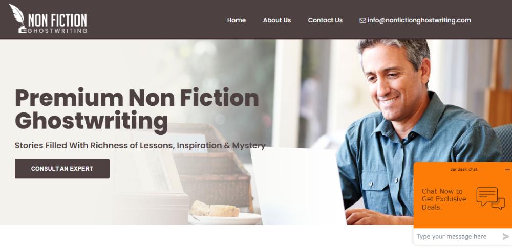 Non-Fiction Ghostwriting
